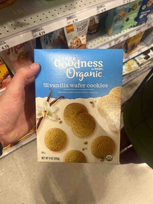 True Goodness Organic Vanilla Wafer Cookies