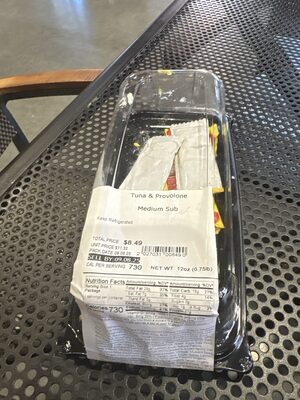 Tuna & Provolone