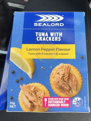 Tuna with Crackers Lemon Pepper Flavour