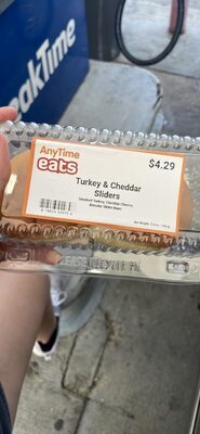 Turkey & Cheddar Sliders