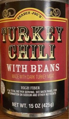 Turkey Chili With Beans