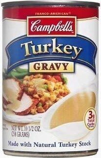 Turkey gravy with natural turkey stock