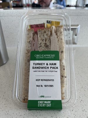 Turkey & Ham Sandwich Pack