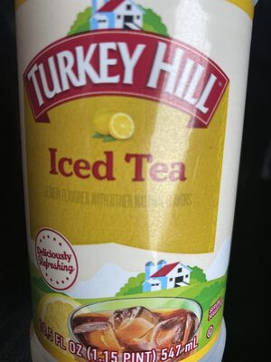 Turkey hill, iced tea, lemon