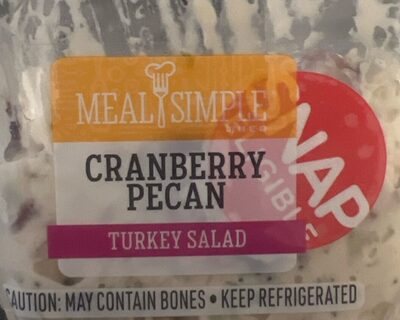 Turkey Salad - Cranberry Pecan