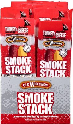 Turkey Sausage And Cheddar Chesse Smoke Stack