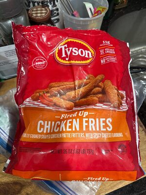 Tyson Fired Up Chicken Fries