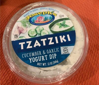 Tzatziki Cucumber & Garlic Yogurt Dip