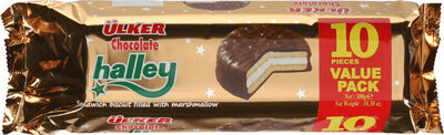 Ulker Halley Biscuit 10pk