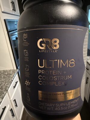 Ultim8 Protein + Colostrum Complex