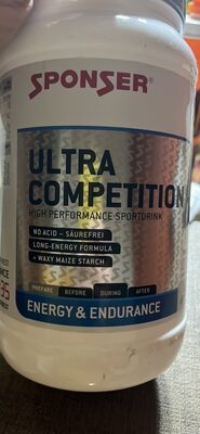ULTRA COMPETITION HIGH PERFORMANCE SPORTDRINK