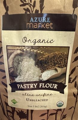 Unbleached Pastry Flour, Ultra-Unifine, Organic