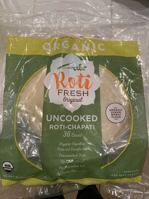 Uncooked roti- chapati