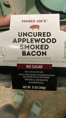 Uncured Applewood Smoked Bacon