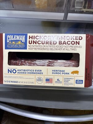 Uncured bacon
