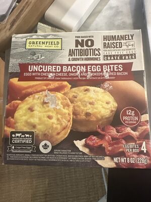 Uncured Bacon Egg Bites