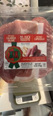 Uncured Capocollo