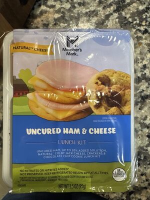 Uncured Ham & Cheese Lunch Kit