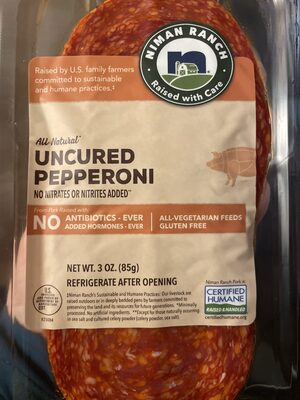 Uncured pepperoni