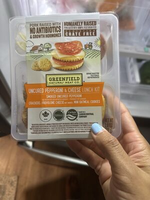 Uncured Pepperoni & Cheese Lunch Kit