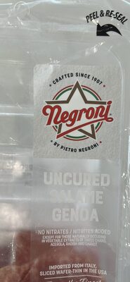 UNCURED SALAME GENOA