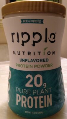 Unflavored nutrition protein powder