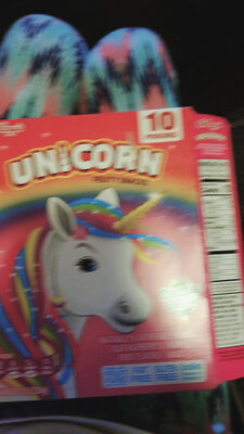 unicorn fruity snacks