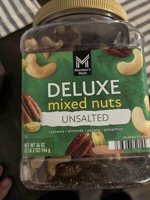 Unsalted Deluxe Mixed Nuts