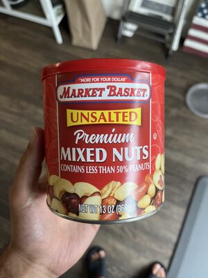 Unsalted Mixed Nuts