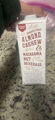 Unsweetened Almond, Cashew & Macadamia Nut Beverage