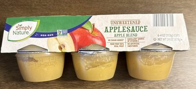Unsweetened Applesauce