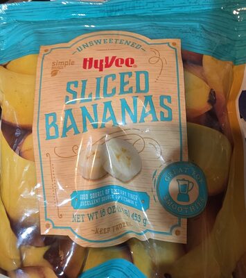 Unsweetened Sliced Bananas
