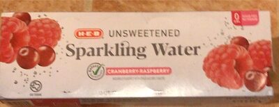 Unsweetened sparkling water