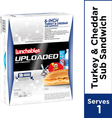 Uploaded turkey & cheddar sub convenience meals