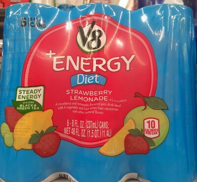 V8 V-Fusion Beverage Strawberry Lemonade