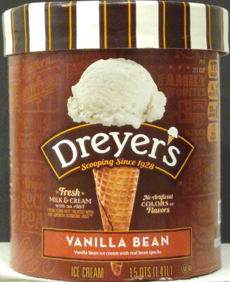 Vanilla bean ice cream
