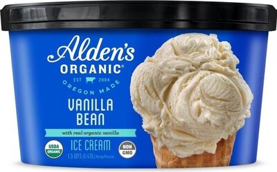Vanilla bean ice cream