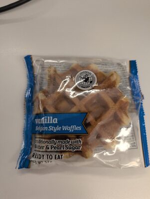 Vanilla Belgian Style Waffle