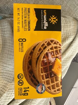 Vanilla & Cinnamon Protein Waffles