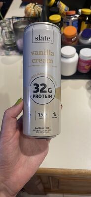 vanilla cream high protein nutrition shake
