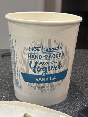 Vanilla Frozen Yogurt