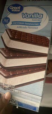 Vanilla Ice Cream Sandwiches