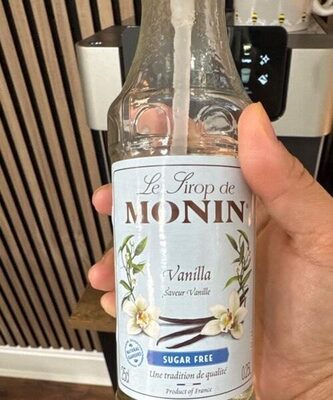 Vanilla sugar free syrup