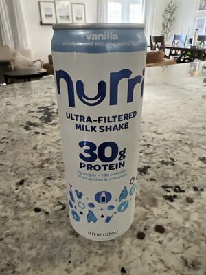 Vanilla ultra filtered milkshake