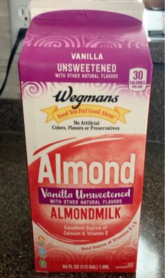 Vanilla Unsweetened Almondmilk