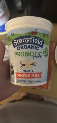 Vanilla Whole Milk Yogurt