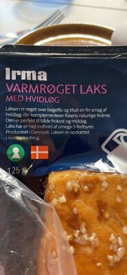 VARMRØGET LAKS MED HVIDLØG