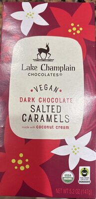 Vegan Dark Chocolate Salted Caramels