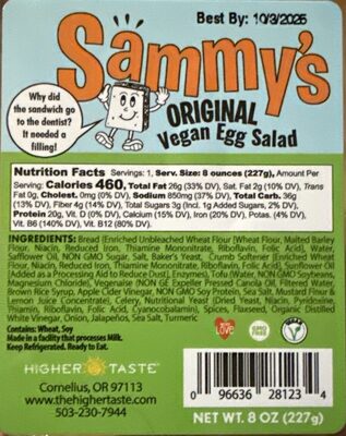 Vegan Egg Salad Sandwich