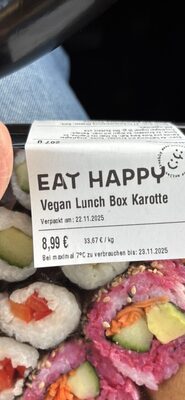 Vegan Lunch Box Karotte